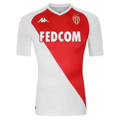 Herren Fußball Jordi Mboula #0 Heimtrikot Rot Weiß Trikot 2020/21 Hemd