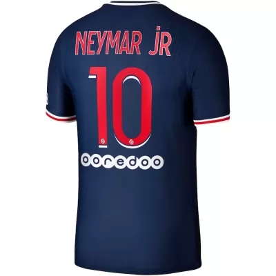 Herren Fußball Neymar Jr #10 Heimtrikot Dunkelheit Trikot 2020/21 Hemd
