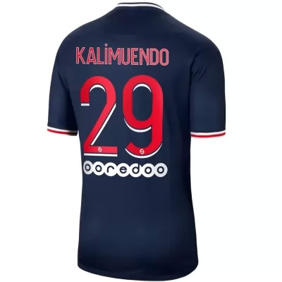 Herren Fußball Arnaud Kalimuendo #29 Heimtrikot Dunkelheit Trikot 2020/21 Hemd