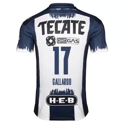 Herren Fußball Jesus Gallardo #17 Heimtrikot Königsblau Trikot 2020/21 Hemd