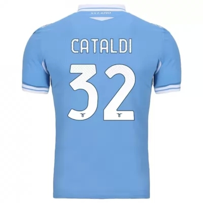 Herren Fußball Danilo Cataldi #32 Heimtrikot Weiß Trikot 2020/21 Hemd