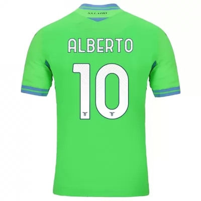 Herren Fußball Luis Alberto #10 Auswärtstrikot Grün Trikot 2020/21 Hemd
