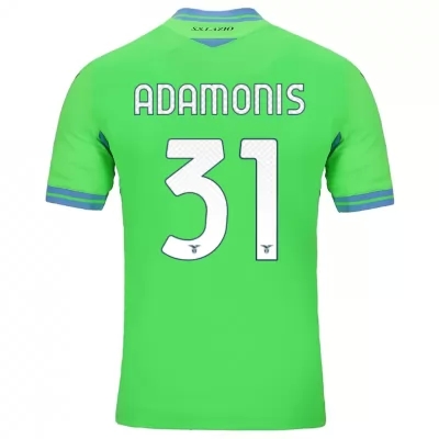 Herren Fußball Marius Adamonis #31 Auswärtstrikot Grün Trikot 2020/21 Hemd