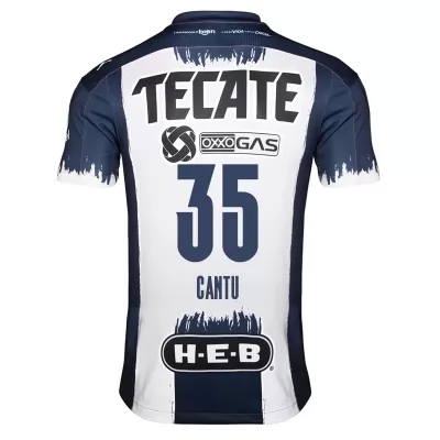 Herren Fußball Eric Cantu #35 Heimtrikot Königsblau Trikot 2020/21 Hemd