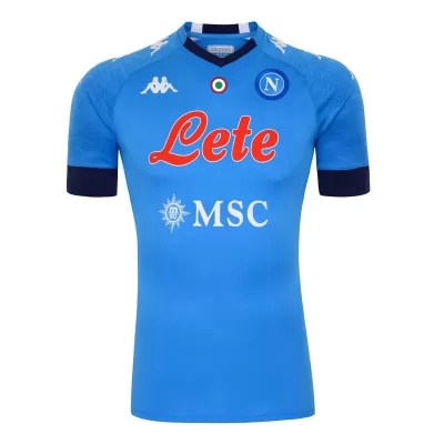 Herren Fußball Mario Rui #6 Heimtrikot Blau Trikot 2020/21 Hemd
