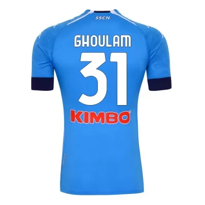 Herren Fußball Faouzi Ghoulam #31 Heimtrikot Blau Trikot 2020/21 Hemd