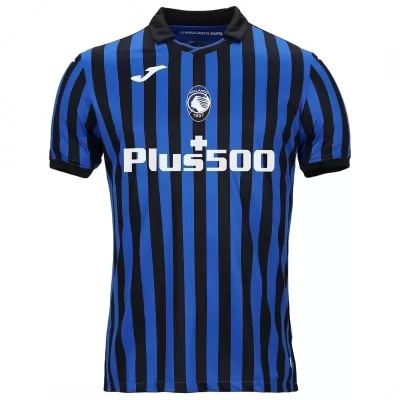Herren Fußball Mattia Caldara #3 Heimtrikot Blau Schwarz Trikot 2020/21 Hemd