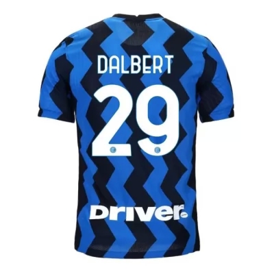 Herren Fußball Dalbert #29 Heimtrikot Blau Schwarz Trikot 2020/21 Hemd