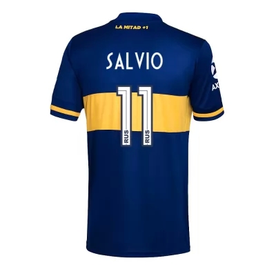 Herren Fußball Eduardo Salvio #11 Heimtrikot Königsblau Trikot 2020/21 Hemd