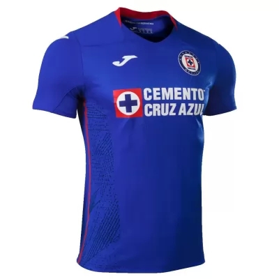 Herren Fußball Jesus Corona #1 Heimtrikot Königsblau Trikot 2020/21 Hemd