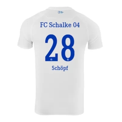 Herren Fußball Alessandro Schopf #28 Auswärtstrikot Weiß Trikot 2020/21 Hemd