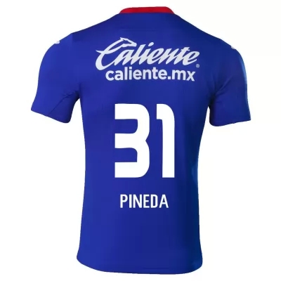 Herren Fußball Orbelin Pineda #31 Heimtrikot Königsblau Trikot 2020/21 Hemd