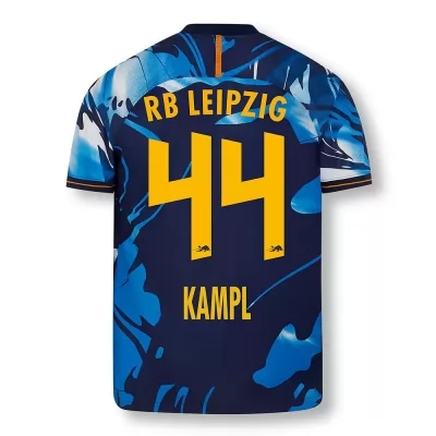 Herren Fußball Kevin Kampl #44 Uefa Weiß Blau Trikot 2020/21 Hemd