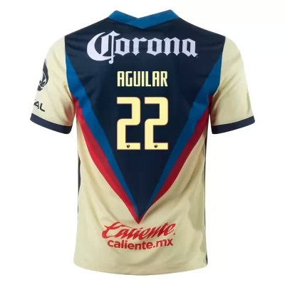 Herren Fußball Paul Aguilar #22 Heimtrikot Gelb Trikot 2020/21 Hemd