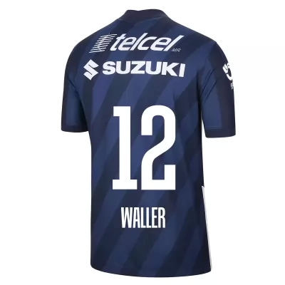 Herren Fußball Facundo Waller #12 Heimtrikot Dunkelblau Trikot 2020/21 Hemd