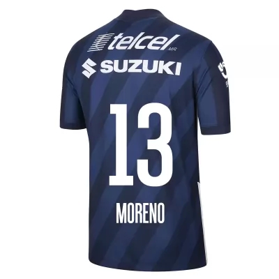 Herren Fußball Gerardo Moreno #13 Heimtrikot Dunkelblau Trikot 2020/21 Hemd