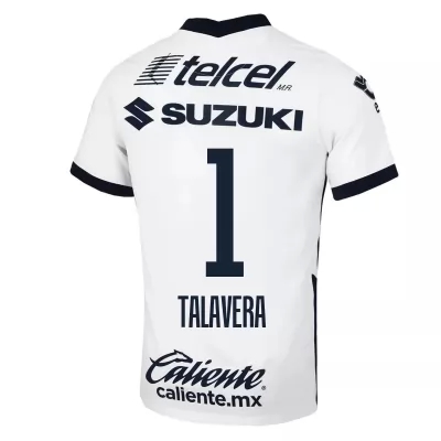 Herren Fußball Alfredo Talavera #1 Auswärtstrikot Weiß Trikot 2020/21 Hemd
