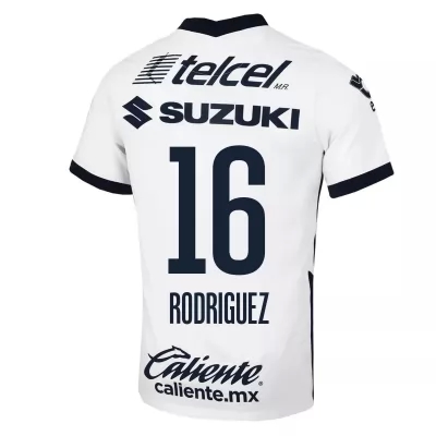 Herren Fußball Jero Rodriguez #16 Auswärtstrikot Weiß Trikot 2020/21 Hemd