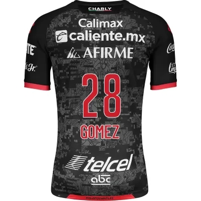 Herren Fußball Jaime Gomez #28 Heimtrikot Schwarz Trikot 2020/21 Hemd