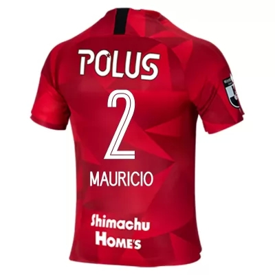 Herren Fußball Mauricio Antonio #2 Heimtrikot Rot Trikot 2020/21 Hemd
