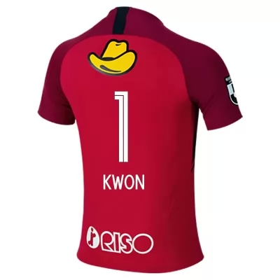 Herren Fußball Sun-tae Kwon #1 Heimtrikot Rot Trikot 2020/21 Hemd
