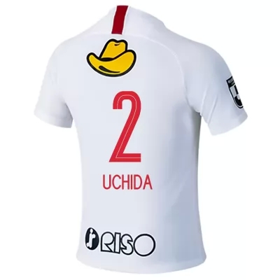 Herren Fußball Hiroki Uchida #2 Auswärtstrikot Weiß Trikot 2020/21 Hemd