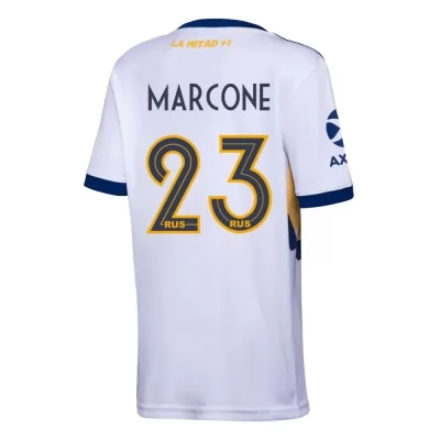 Herren Fußball Ivan Marcone #23 Auswärtstrikot Weiß Trikot 2020/21 Hemd