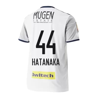 Herren Fußball Shinnosuke Hatanaka #44 Auswärtstrikot Weiß Trikot 2020/21 Hemd