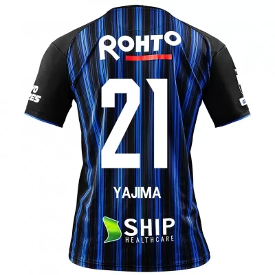 Herren Fußball Shinya Yajima #21 Heimtrikot Königsblau Trikot 2020/21 Hemd