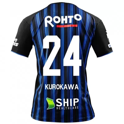 Herren Fußball Keisuke Kurokawa #24 Heimtrikot Königsblau Trikot 2020/21 Hemd