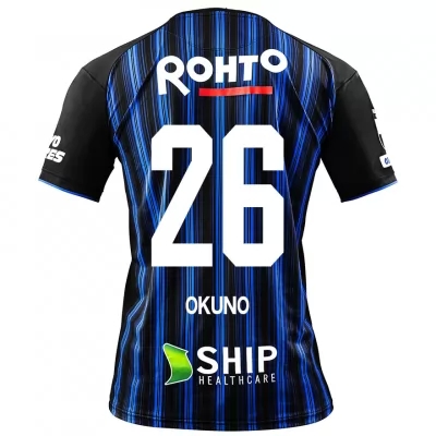 Herren Fußball Kohei Okuno #26 Heimtrikot Königsblau Trikot 2020/21 Hemd