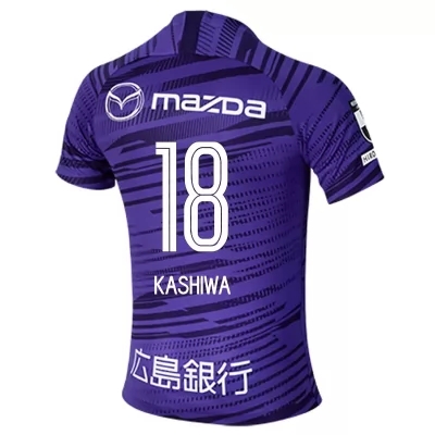 Herren Fußball Yoshifumi Kashiwa #18 Heimtrikot Lila Trikot 2020/21 Hemd