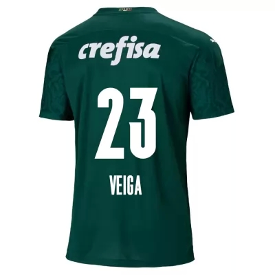 Herren Fußball Raphael Veiga #23 Heimtrikot Grün Trikot 2020/21 Hemd