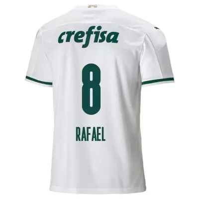Herren Fußball Ze Rafael #8 Auswärtstrikot Weiß Trikot 2020/21 Hemd