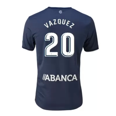 Herren Fußball Kevin Vazquez #20 Auswärtstrikot Königsblau Trikot 2020/21 Hemd
