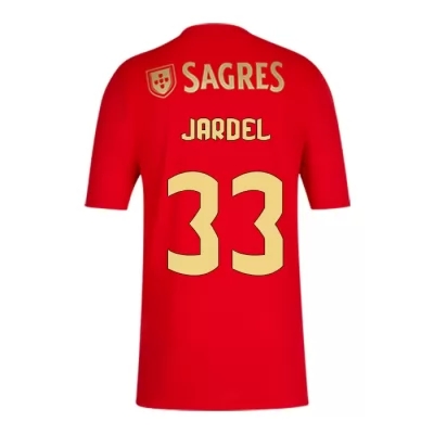 Herren Fußball Jardel #33 Heimtrikot Rot Trikot 2020/21 Hemd