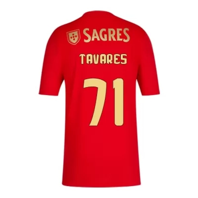 Herren Fußball Nuno Tavares #71 Heimtrikot Rot Trikot 2020/21 Hemd