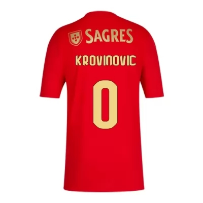 Herren Fußball Filip Krovinovic #0 Heimtrikot Rot Trikot 2020/21 Hemd