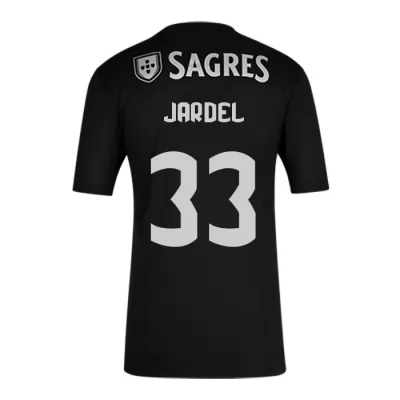 Herren Fußball Jardel #33 Auswärtstrikot Schwarz Trikot 2020/21 Hemd