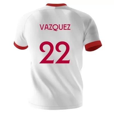 Herren Fußball Franco Vazquez #22 Heimtrikot Weiß Trikot 2020/21 Hemd