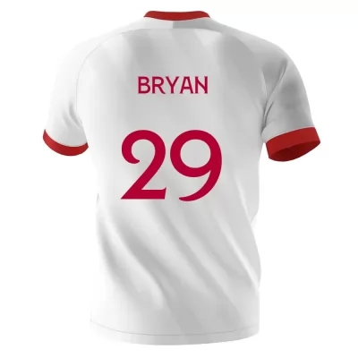 Herren Fußball Bryan Gil #29 Heimtrikot Weiß Trikot 2020/21 Hemd