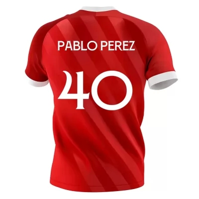 Herren Fußball Roque Mesa #0 Auswärtstrikot Rot Trikot 2020/21 Hemd
