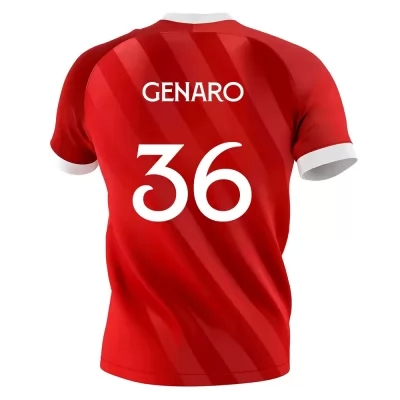 Herren Fußball Joris Gnagnon #0 Auswärtstrikot Rot Trikot 2020/21 Hemd