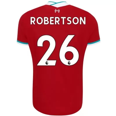 Herren Fußball Andrew Robertson #26 Heimtrikot Rot Trikot 2020/21 Hemd