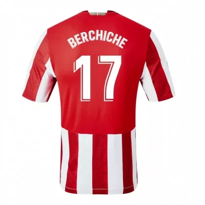 Herren Fußball Yuri Berchiche #17 Heimtrikot Rot Trikot 2020/21 Hemd