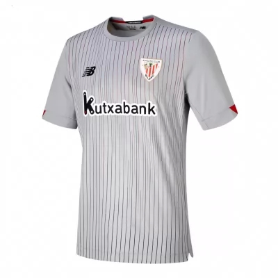Herren Fußball Unai Nunez #3 Auswärtstrikot Grau Trikot 2020/21 Hemd