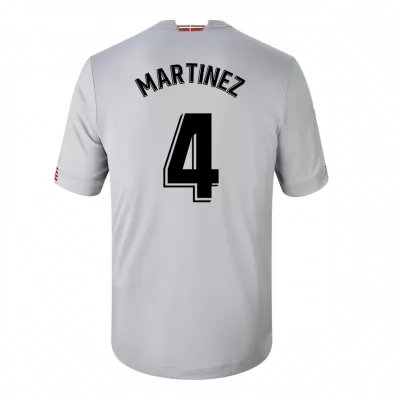 Herren Fußball Inigo Martinez #4 Auswärtstrikot Grau Trikot 2020/21 Hemd