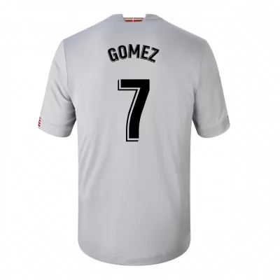 Herren Fußball Ibai Gomez #7 Auswärtstrikot Grau Trikot 2020/21 Hemd