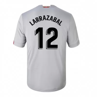Herren Fußball Gaizka Larrazabal #12 Auswärtstrikot Grau Trikot 2020/21 Hemd