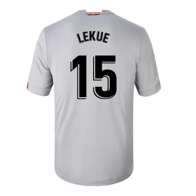 Herren Fußball Inigo Lekue #15 Auswärtstrikot Grau Trikot 2020/21 Hemd